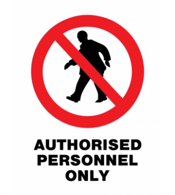 AUTHORISED PERSONNEL ONLY