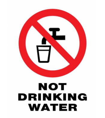 NOT DRINKING WATER