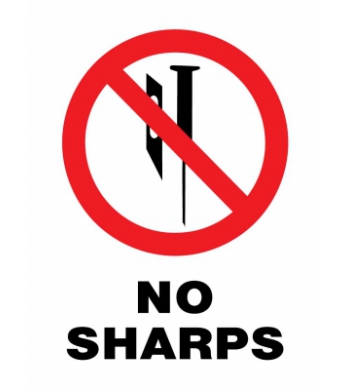 NO SHARPS