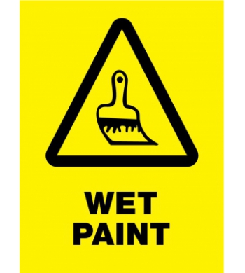 WET PAINT