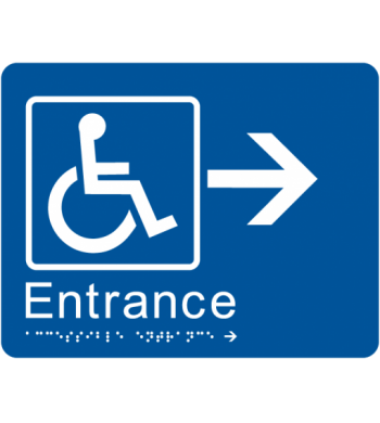 Accessible Entrance (Right Arrow)