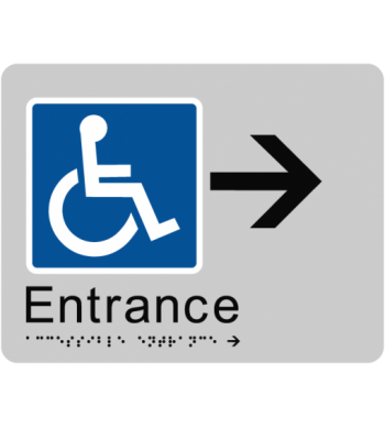 Accessible Entrance (Right Arrow)