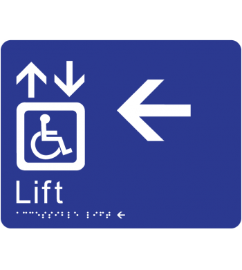 Accessible Lift - Left Arrow