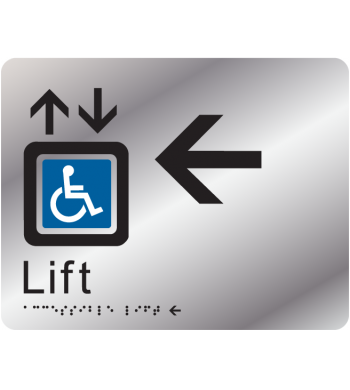 Accessible Lift - Left Arrow