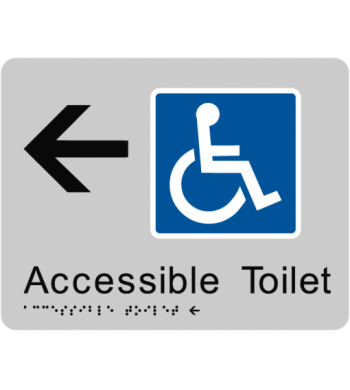 Accessible Toilet (Left Arrow)