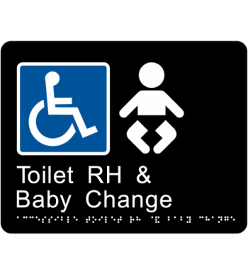 Accessible Toilet RH & Baby Change