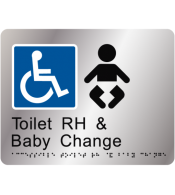 Accessible Toilet RH & Baby Change