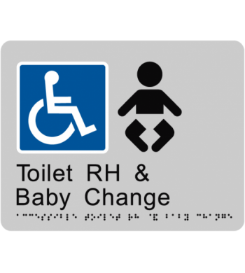 Accessible Toilet RH & Baby Change