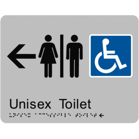 Airlock - Unisex Accessible Toilets - Left Arrow