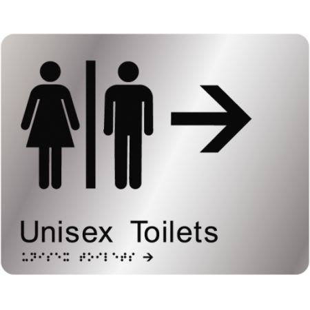 Airlock - Unisex Toilets (Right Arrow)