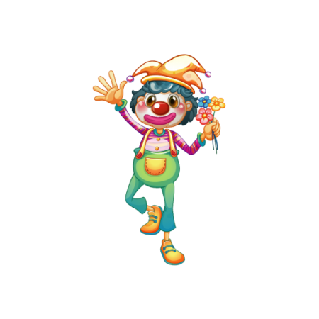 Clown Sticker