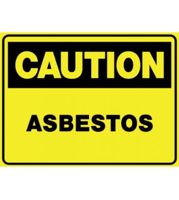 CAUTION ASBESTOS