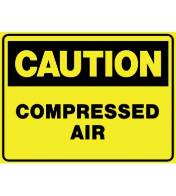 CAUTION COMPRESSED AIR