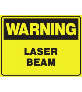 WARNING LASER BEAM