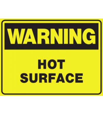 WARNING HOT SURFACE