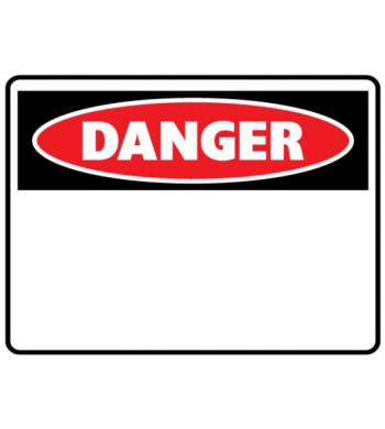 DANGER BLANK