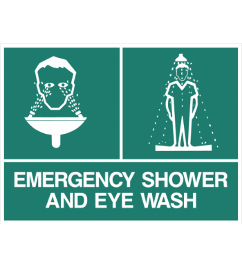 EMERGENCY SHOWER AND EYE WASH