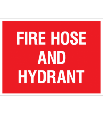 FIRE HOSE AND HYDRANT