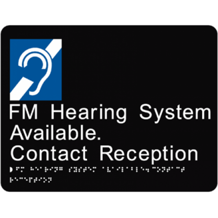 FM Hearing System Available Contact Reception