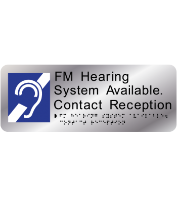 FM Hearing System Available Contact Reception