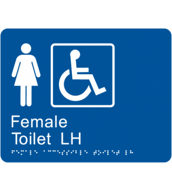 Female Accessible Toilet LH