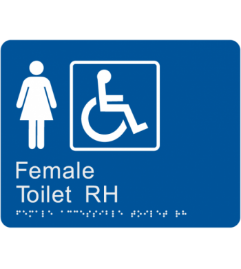 Female Accessible Toilet RH
