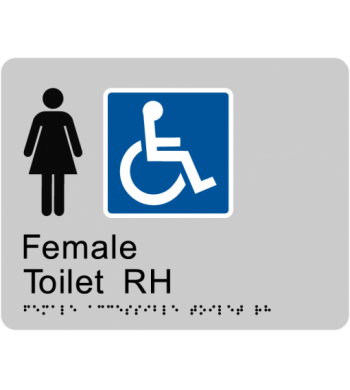 Female Accessible Toilet RH