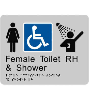 Female Accessible Toilet and Shower RH