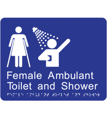 Female Ambulant Toilet and Shower