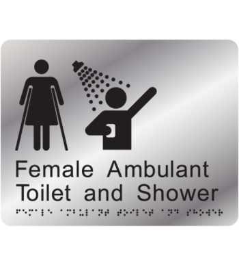 Female Ambulant Toilet and Shower