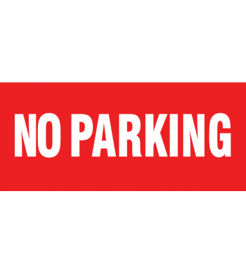 NO PARKING