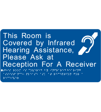 This room is covered by infrared hearing assistance