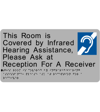 This room is covered by infrared hearing assistance