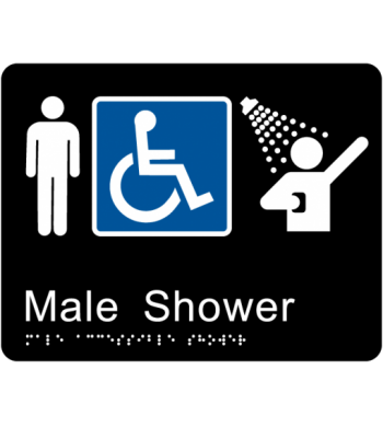 Male Accessible Shower