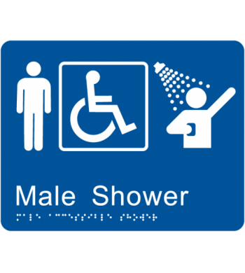 Male Accessible Shower