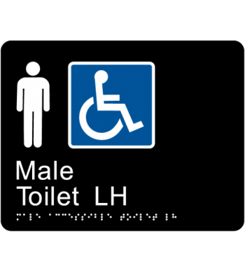 Male Accessible Toilet LH