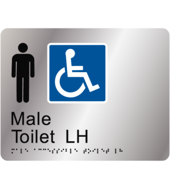 Male Accessible Toilet LH