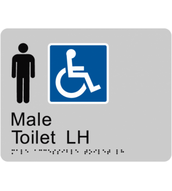 Male Accessible Toilet LH