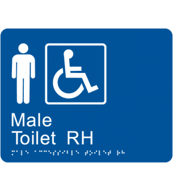 Male Accessible Toilet RH