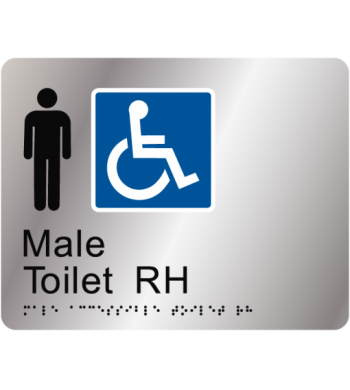 Male Accessible Toilet RH