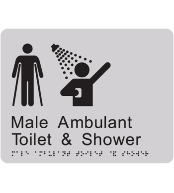 Male Ambulant Toilet and Shower