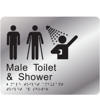 Male Toilet Ambulant Toilet and Shower