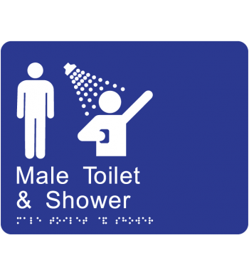 Male Toilet and Shower