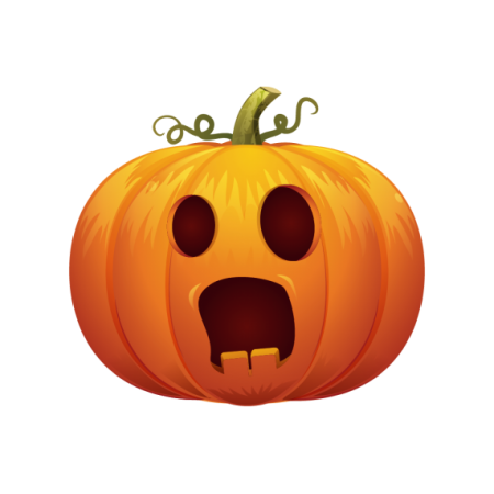 Halloween Pumpkin Sticker