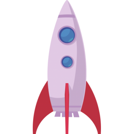 Rocket Wall Sticker