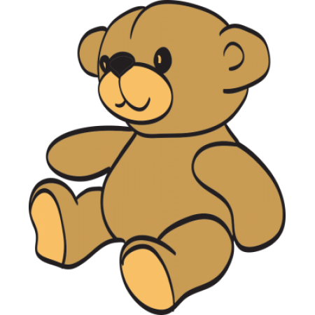 Teddy Sticker