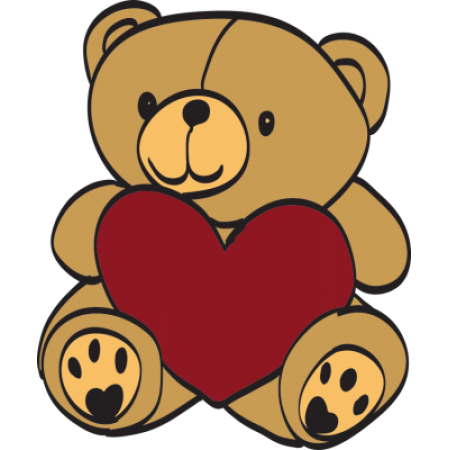 Teddy Sticker