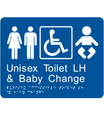 Unisex Accessible Toilet LH & Baby Change