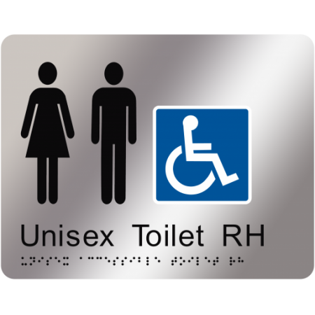 Unisex Accessible Toilet RH