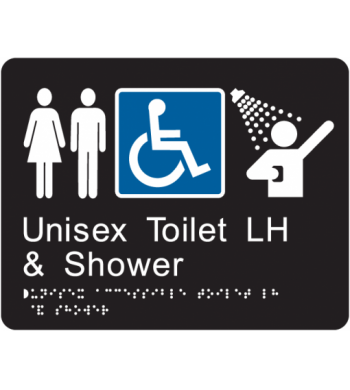 Unisex Accessible Toilet and Shower LH